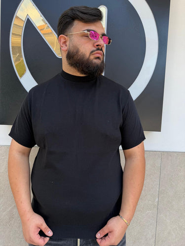 Maglia In Filo Paricollo Cianotic