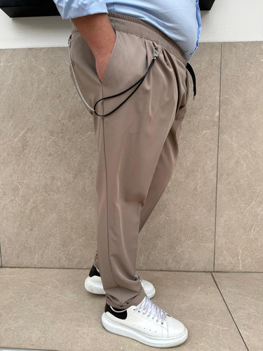 Pantalone Con Molla In Vita Noir Fox