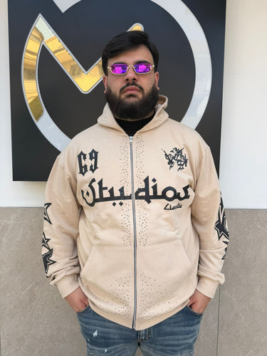 Felpa Cianotic Zip Hoodie Studios