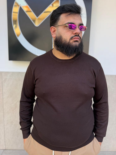 Maglione Girocollo Nido D'Ape Bottega Napoletana