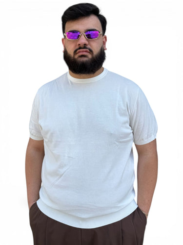Maglia In Filo Mezza Manica