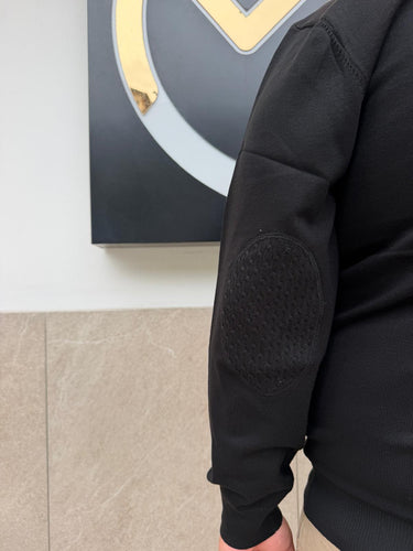 Maglione Girocollo Mod Doma 007 Con Toppe