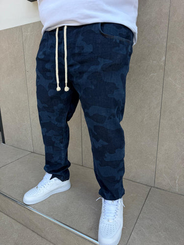 Pantalaccio Mimetico Blu