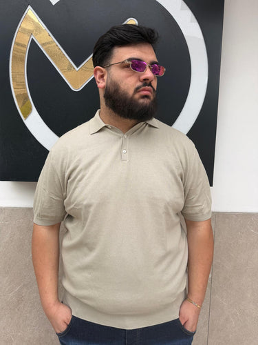 Polo In Filo Black Wolf
