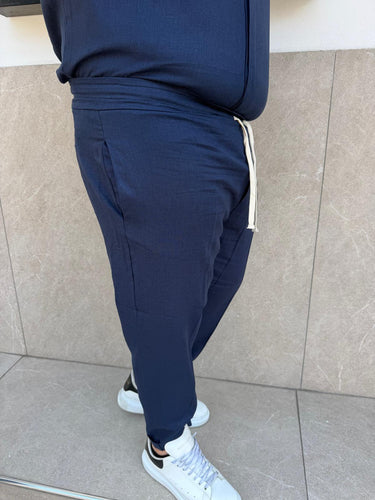 Pantalone Mod In Lino Tiramisu