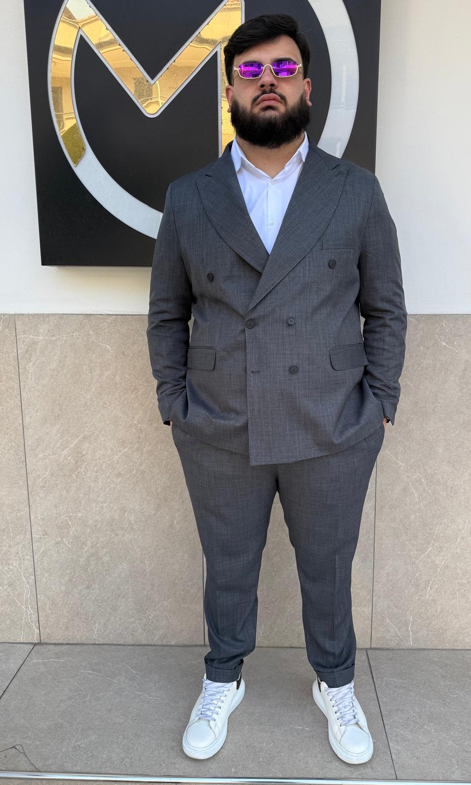 Abito DoppioPetto Tessuto Filo a Filo Reset 2.0