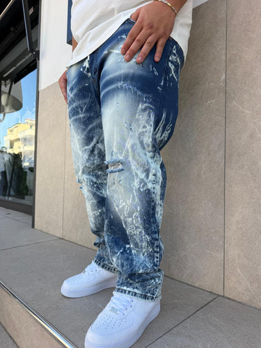 Jeans Cianotic Baggy stark Blu