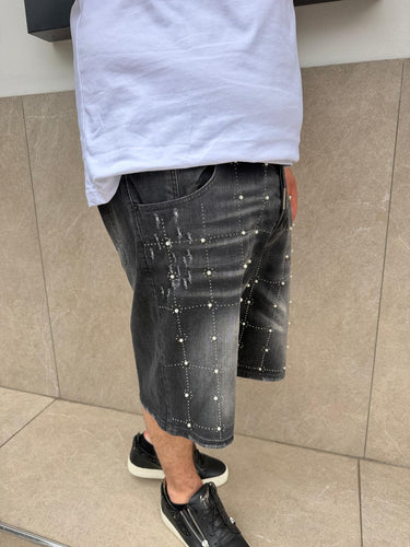 Bermuda Jeans Cianotic Baggy Blackout