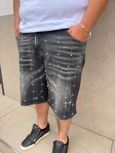Bermuda Jeans Cianotic Baggy Blackout
