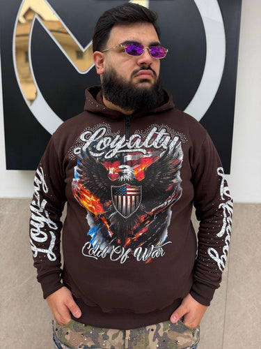 Felpa Cianotic Loyalty Con Cappuccio