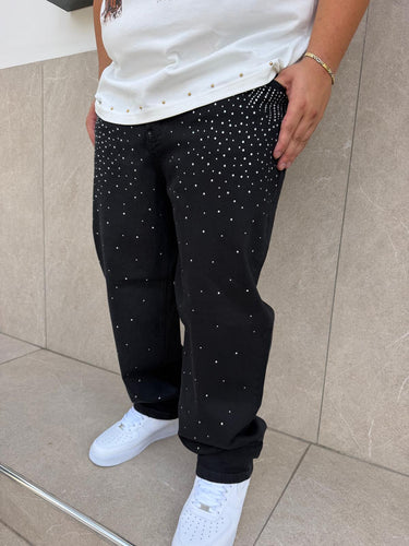 Jeans Glitter Nero Reset 2.0 Premium
