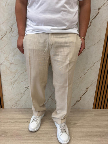 Pantalone in Lino Reset 2.0 Fondo Ampio